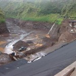 Réfection de l’étanchéité du barrage de FATAUTIA